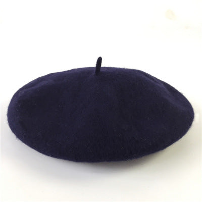 Autumn and Winter Korean Wool Warm Hat