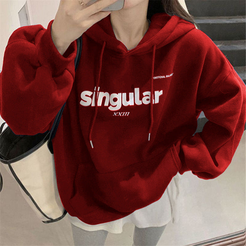 Autumn and winter hoodie women sweater